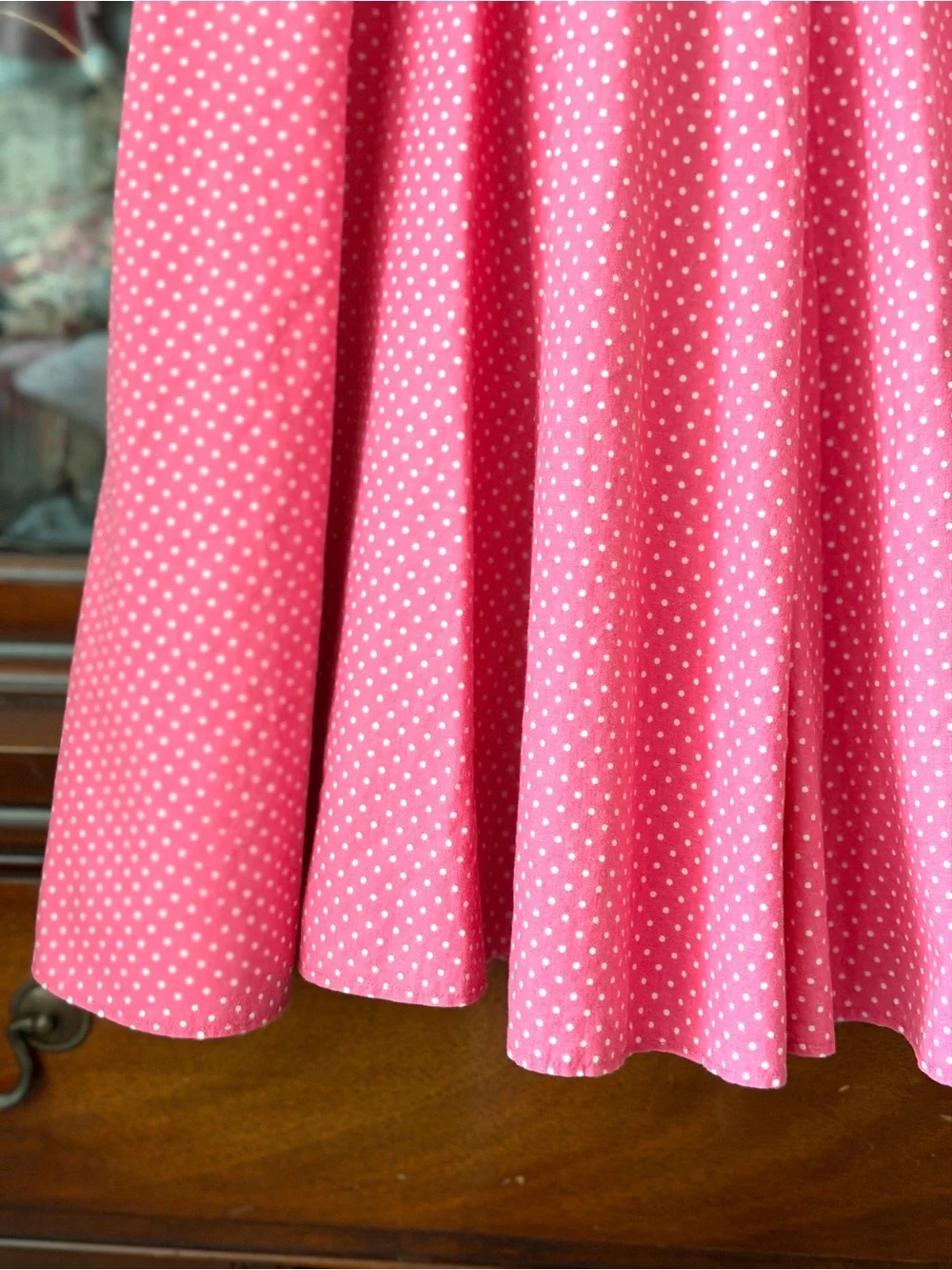 Vintage handmade girls pink dress - Picture 13 of 13
